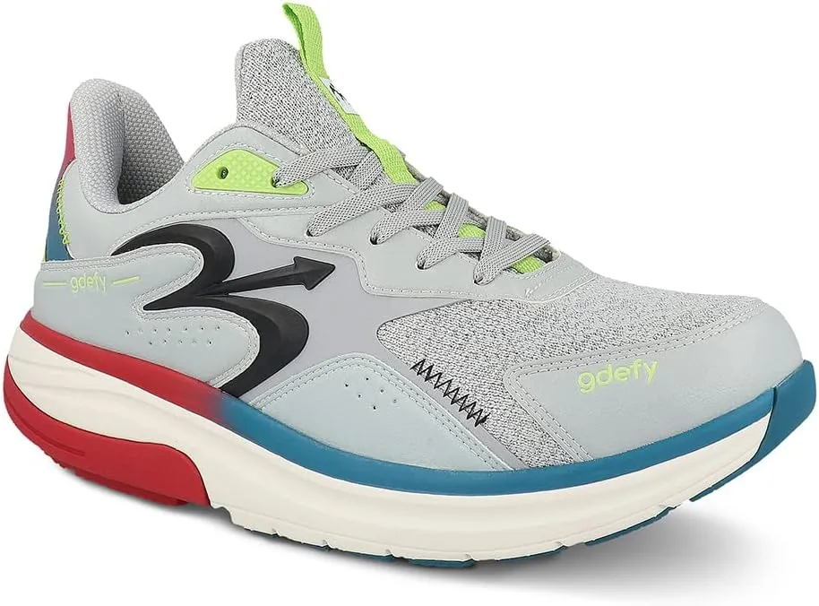 G-DEFY Energiya Women’s Cross Trainer Shoe | Heel Support | VersoShock Technology for Pain Associated with Prolonged Standing or Walking | Arch Support | Diabetic Shoes | Wide Shoes | Free Orthotic