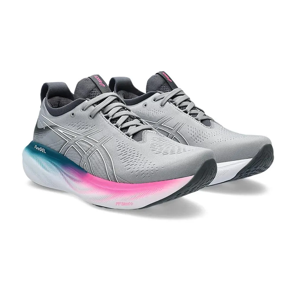Gel-Nimbus 25 Women's :Sheet Rock | White