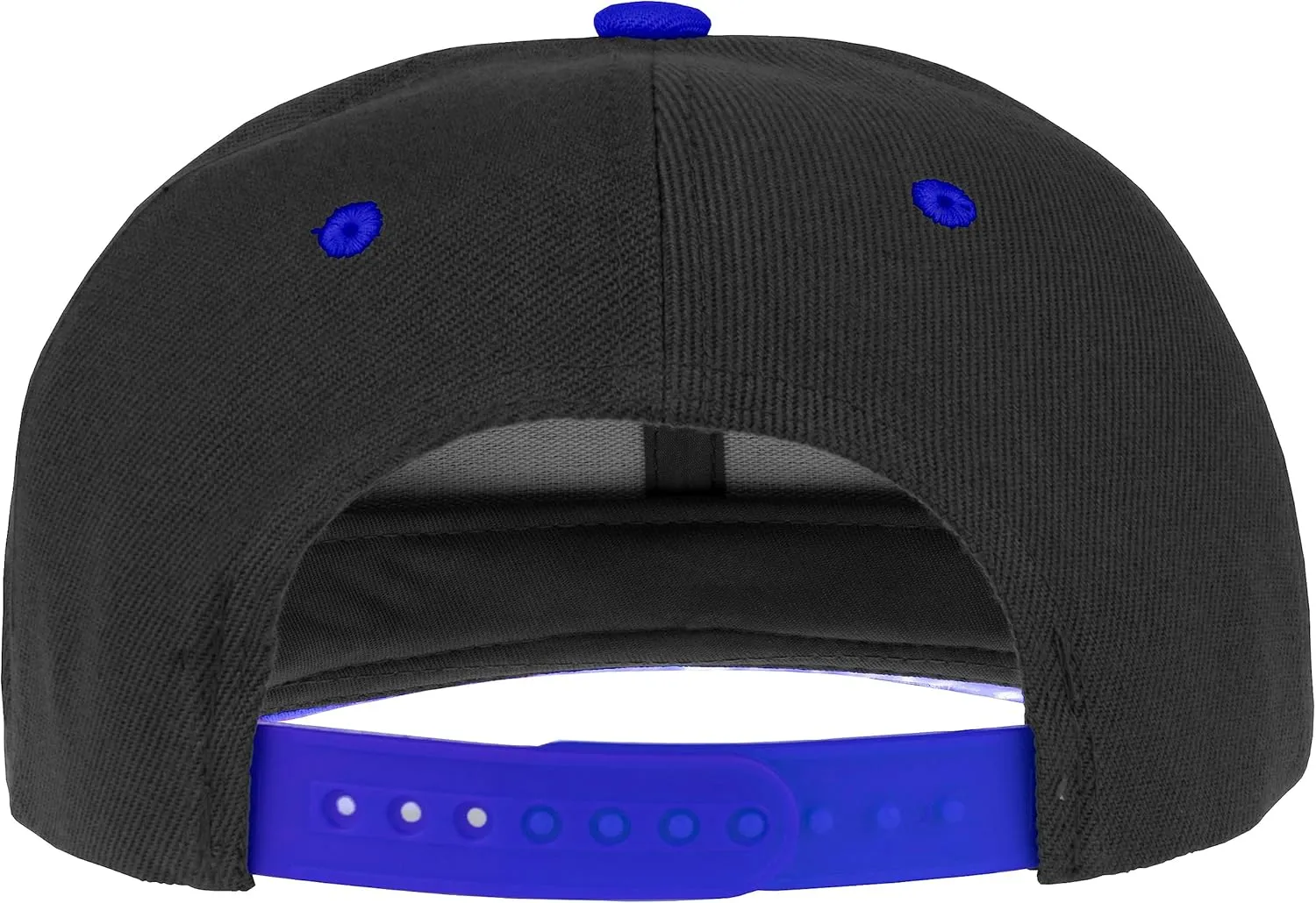 Gelante Plain Blank Flat Brim Adjustable Snapback Baseball Caps LOT 6 Pack