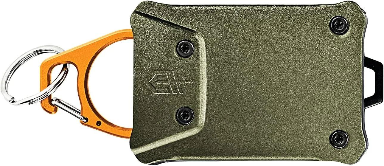 Gerber Gear Defender - Compact, Durable Fishing Tether for Freshwater Fishing - Retractable - Premium Fishing Equipment - Flat Sage