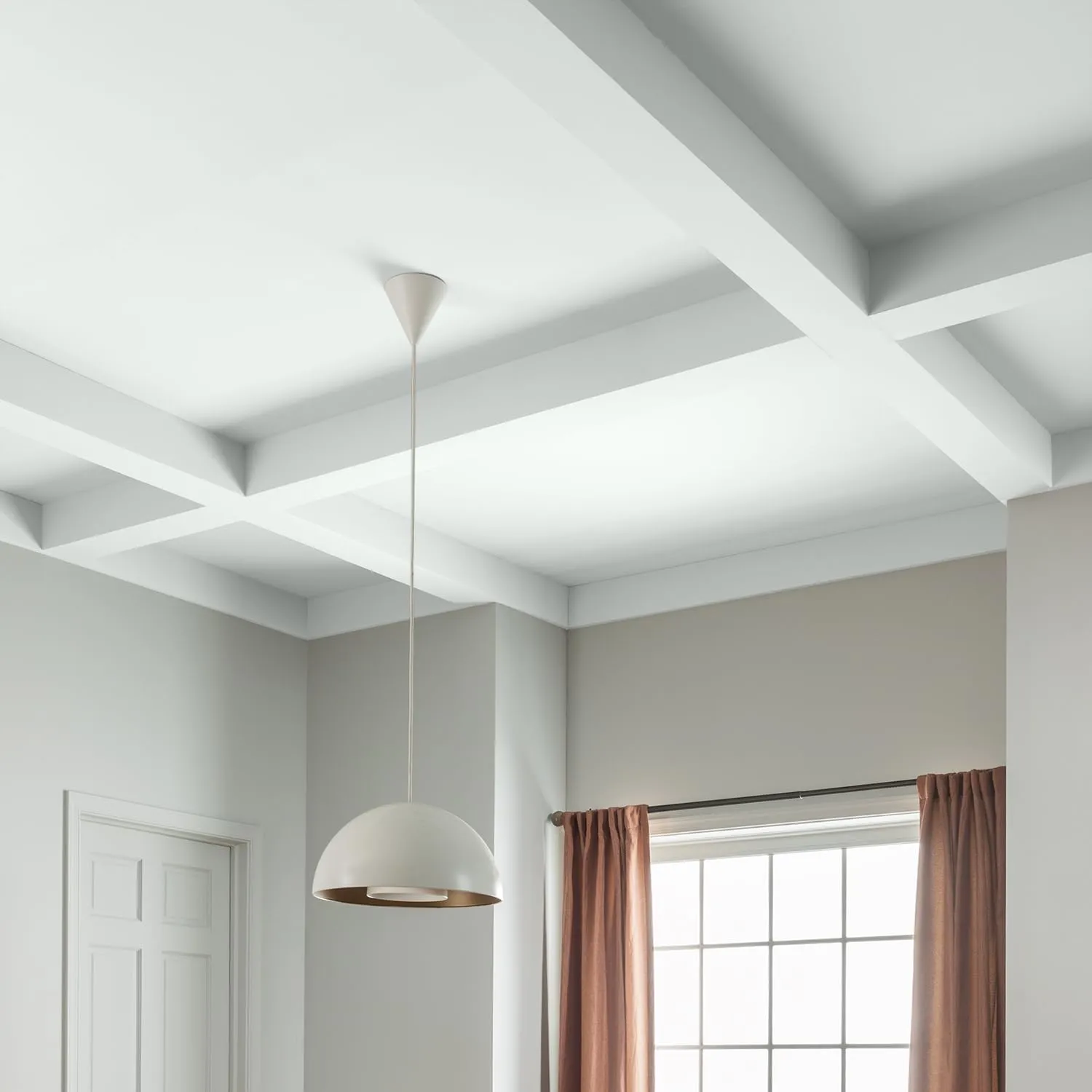 Glidden 1 qt. White Flat Ceiling Interior Paint