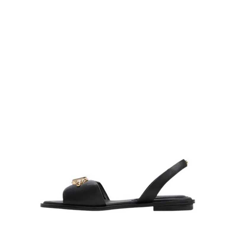 GOASSI FLAT SANDALS - BLACK