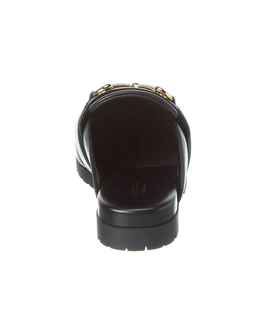 Gucci Horsebit Leather Mule