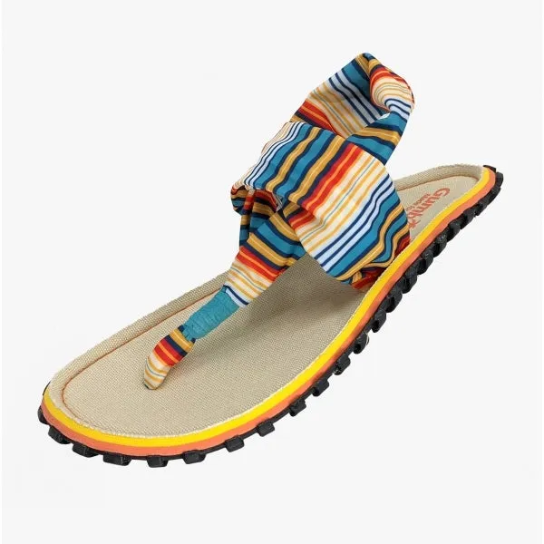 Gumbies SLINGBACK Womens Cotton Toe-Post Sandals Beach Chair