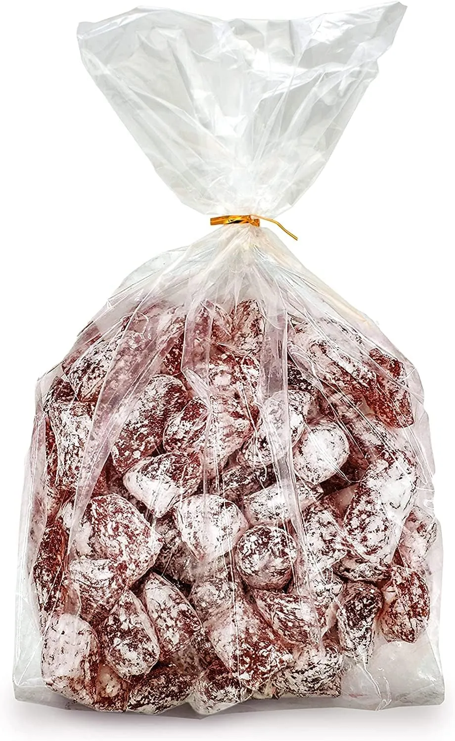 Gusseted Plastic Poly Bag - 12x8x30 & (100 Bags) 2Mil | Heat Sealable | Durable Open Top Clear Plastic Bags for Party Favor, Cookie, Candy, Small Gift Wrapping, Dessert