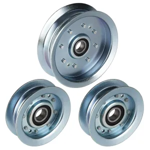 GY20067 GY20110 Flat Idler Pulley for Scotts L2048 L2548 D140 D150 D155 D160 LA145 LA155 LA165 X140 X165 Fit 48" Deck GY22172 GY20629 GY22082