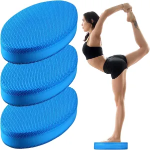 Hanaive 3 Pcs Foam Pad Balance Mat Pad Soft Yoga Stability Trainer mat for Physical Therapy Rehabilitation Core Strength Training Device for Women Men