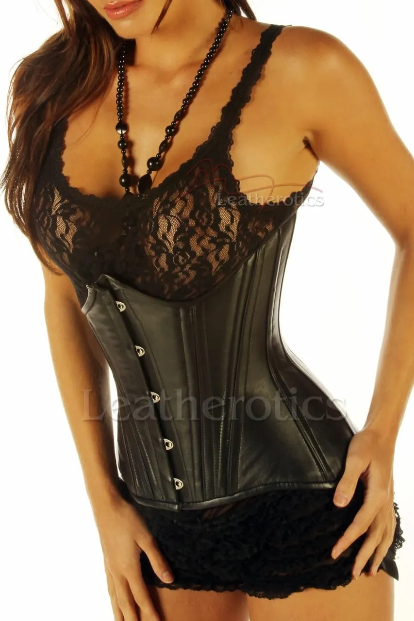 Handmade Leather Corset Waist Trainer for women-colombian fajas for women-Corset Belt Shapewear