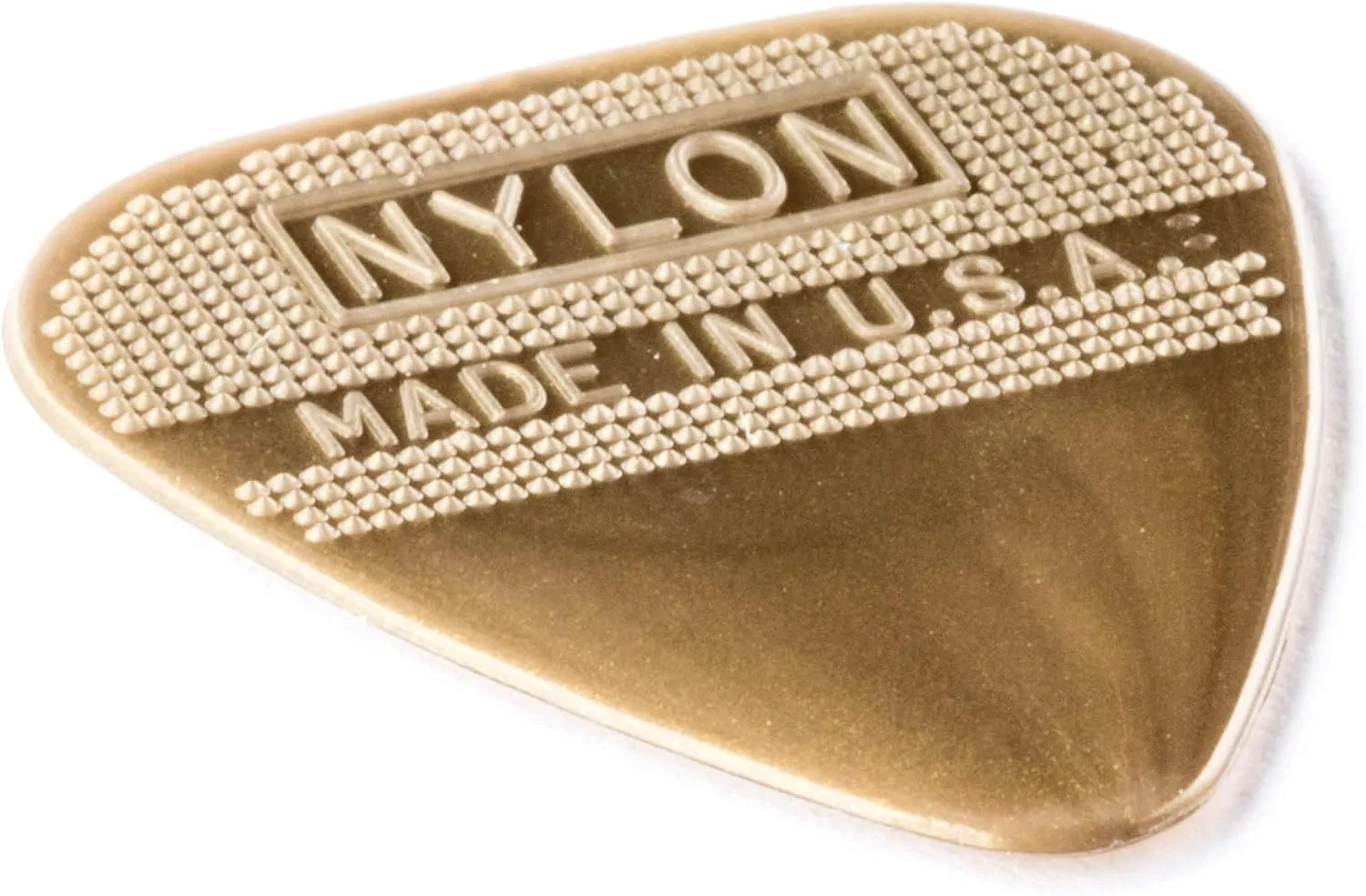 Herco® HE210 Flex 50 Nylon Flat Picks, Gold, Medium, 100/Bag