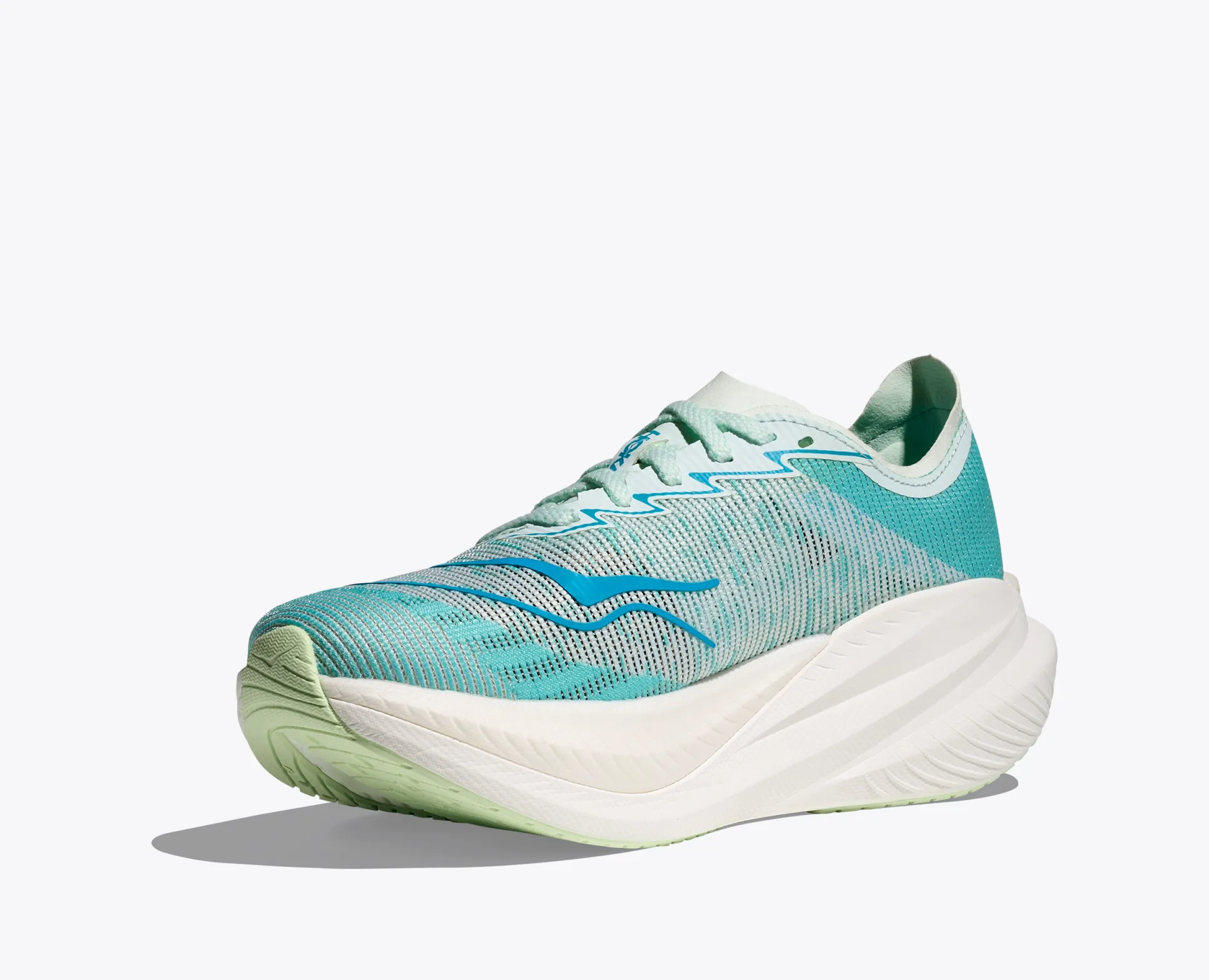 Hoka Women's Mach X 2 – Snow Melt / Blue Spark