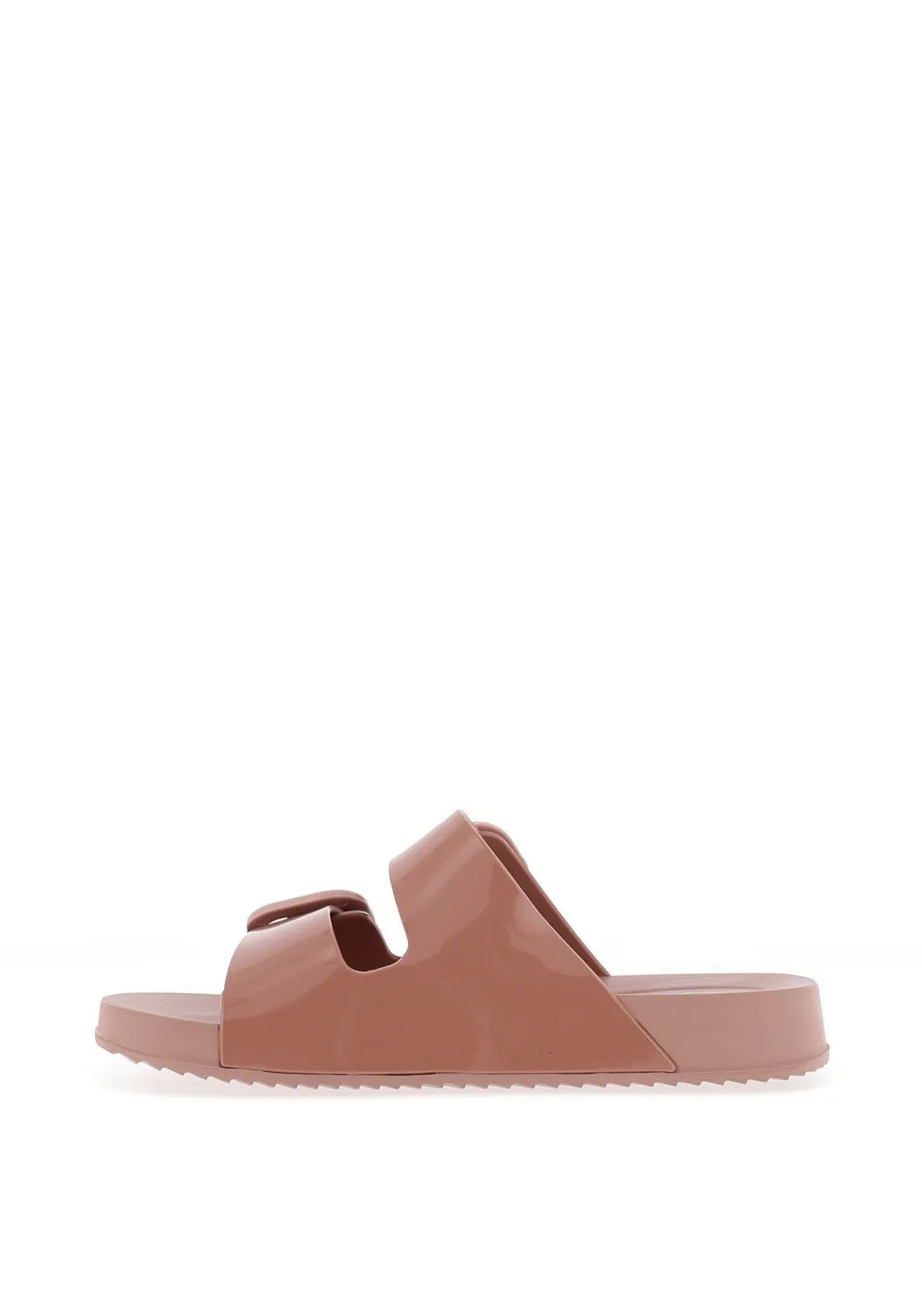 Igor Havana Patent Mule Sandals, Rose