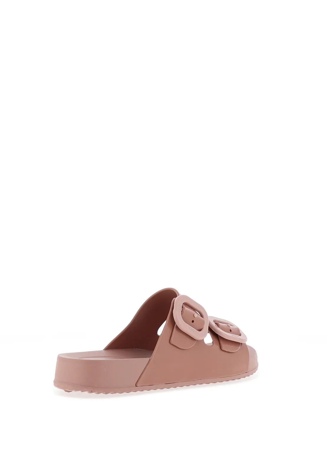 Igor Havana Patent Mule Sandals, Rose