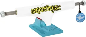 INDEPENDENT Truck Company 151 Stage 4 Pro Mark Gonzales Flat White Blue Standard Skateboard Trucks