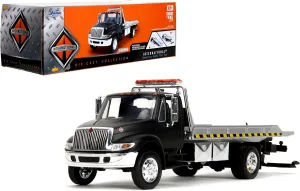 International 1:24 Durastar 4400 Flat Bed Die-cast Car, Toys for Kids and Adults(Black)