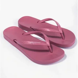 Ipanema ANATOMIC COLORS Womens Vegan Flip-Flops Berry
