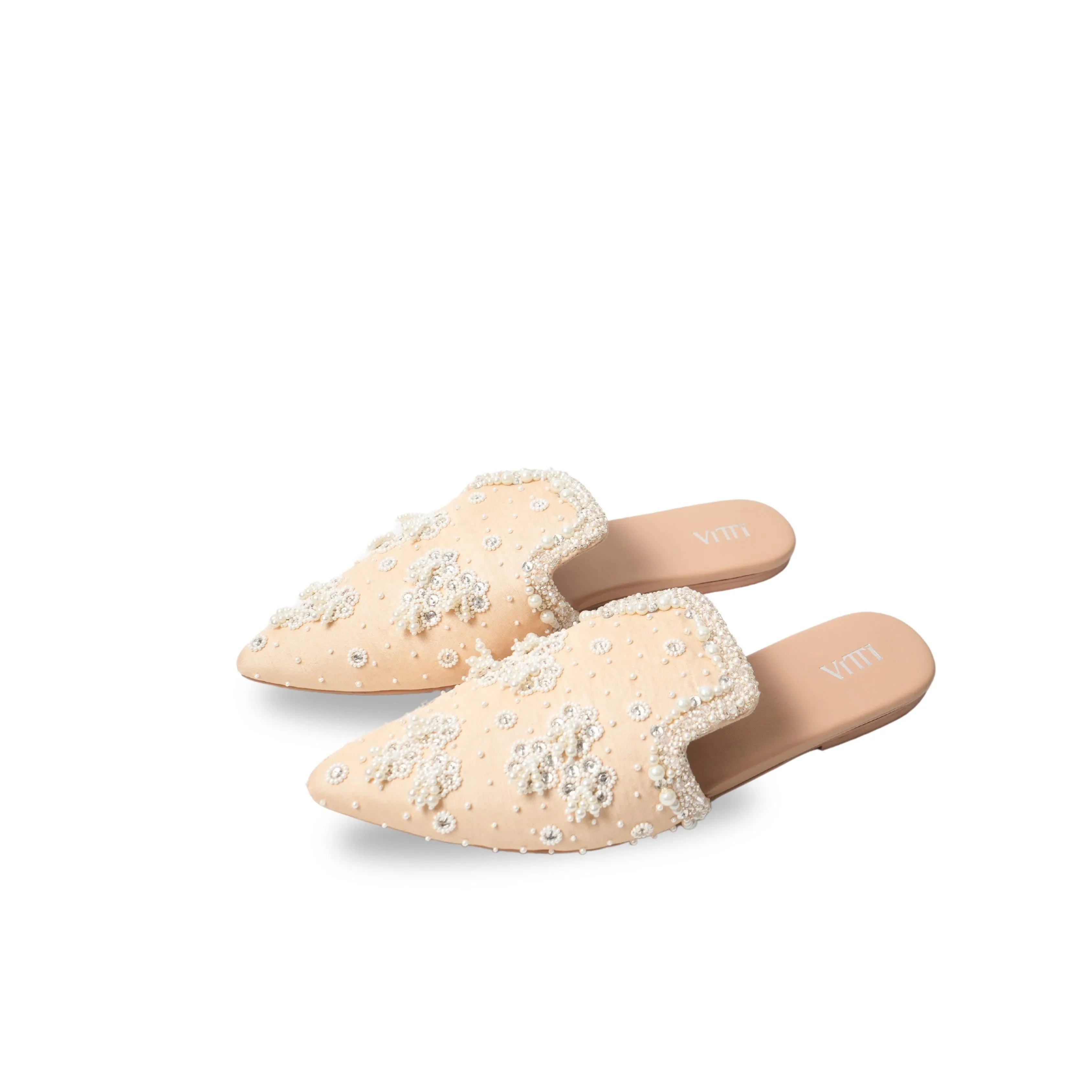 IVORY BLOOM MULE