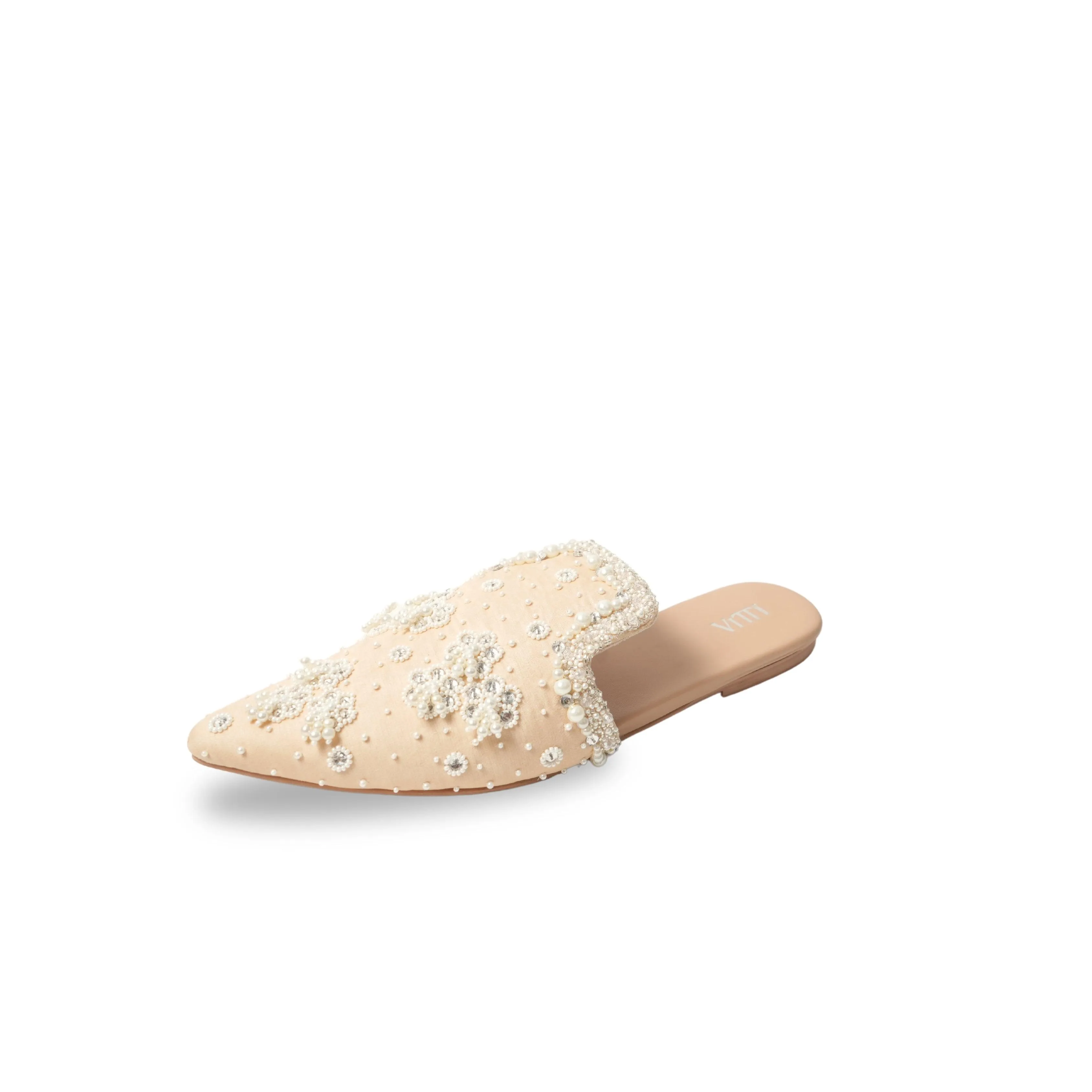 IVORY BLOOM MULE