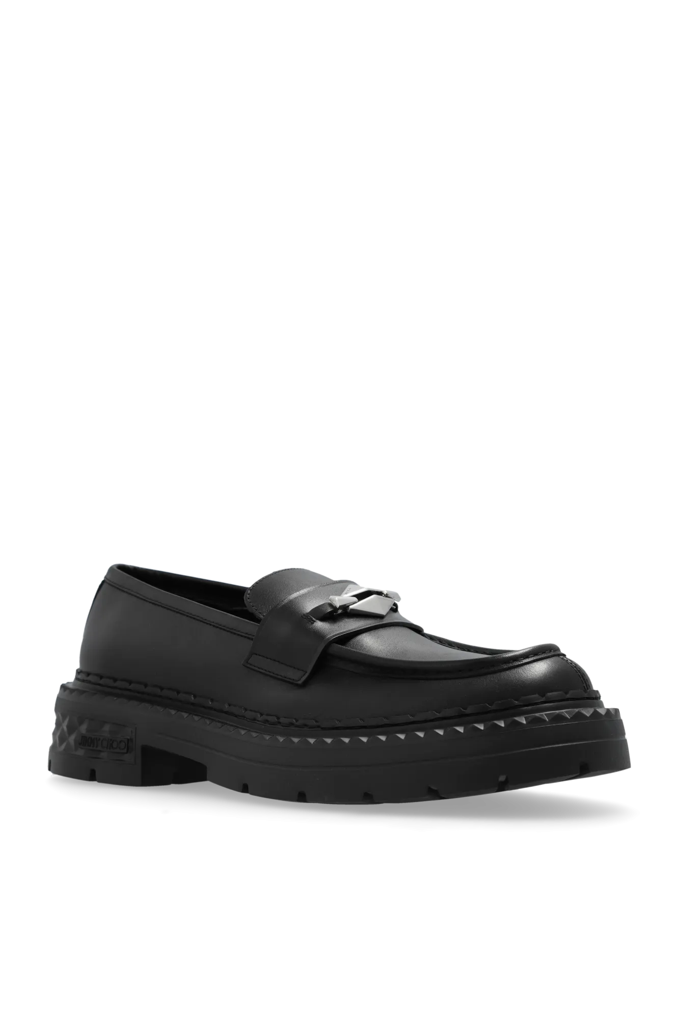 Jimmy Choo ‘Marlow Diamond’ loafers in BLACK - 42.5