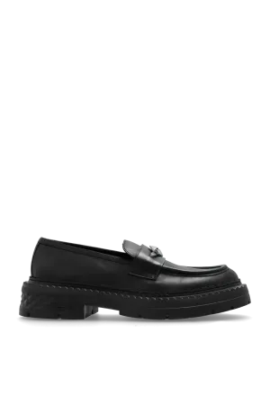 Jimmy Choo ‘Marlow Diamond’ loafers in BLACK - 42.5