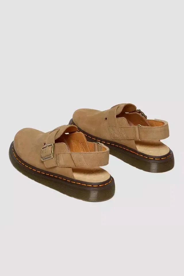 Jorge II Patchwork Nubuck Leather Slingback Mules