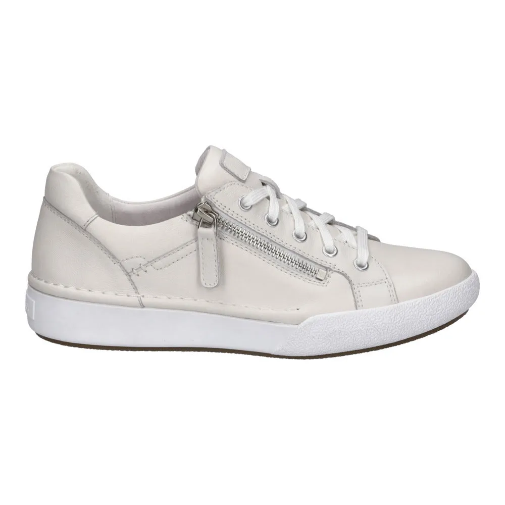 Josef Seibel Claire 03 White Leather Sneaker