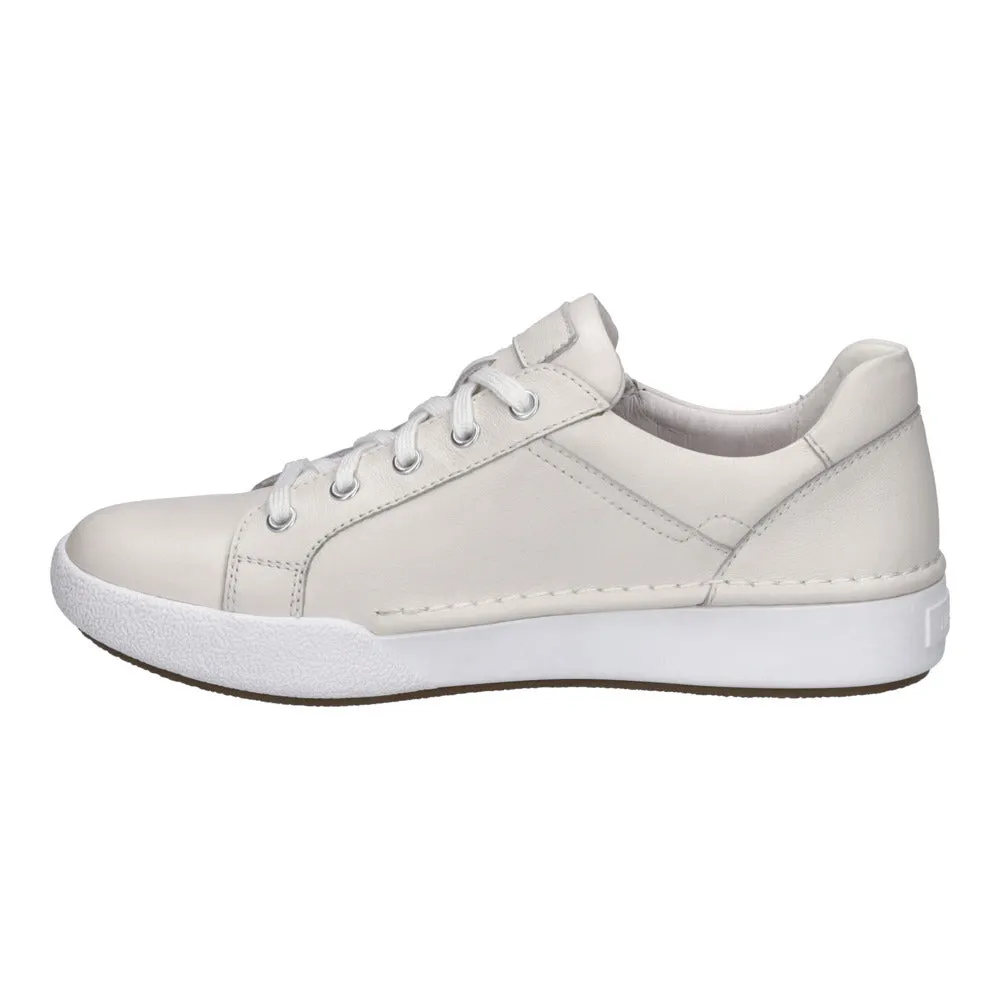 Josef Seibel Claire 03 White Leather Sneaker