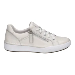 Josef Seibel Claire 03 White Leather Sneaker