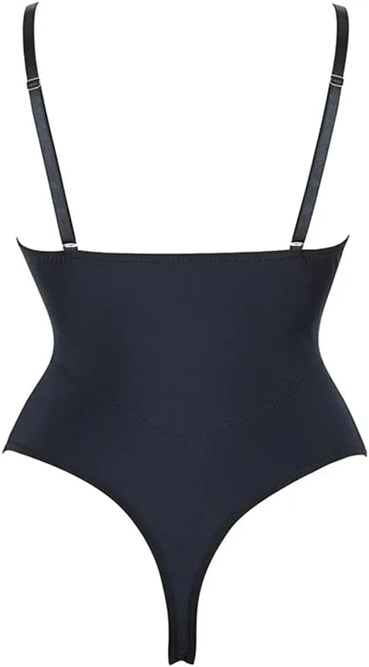 JSEIAJB Sexy Plus Size Women's Tight Suit Plastic Seamless Waist Trainer Tight Female Body Shape(OneColor,X-Large)