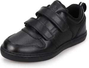 Kids Boys Black School Shoes Oxford Uniform Dress Slip Resistant Athletic Sneaker(Little/Big Kids)