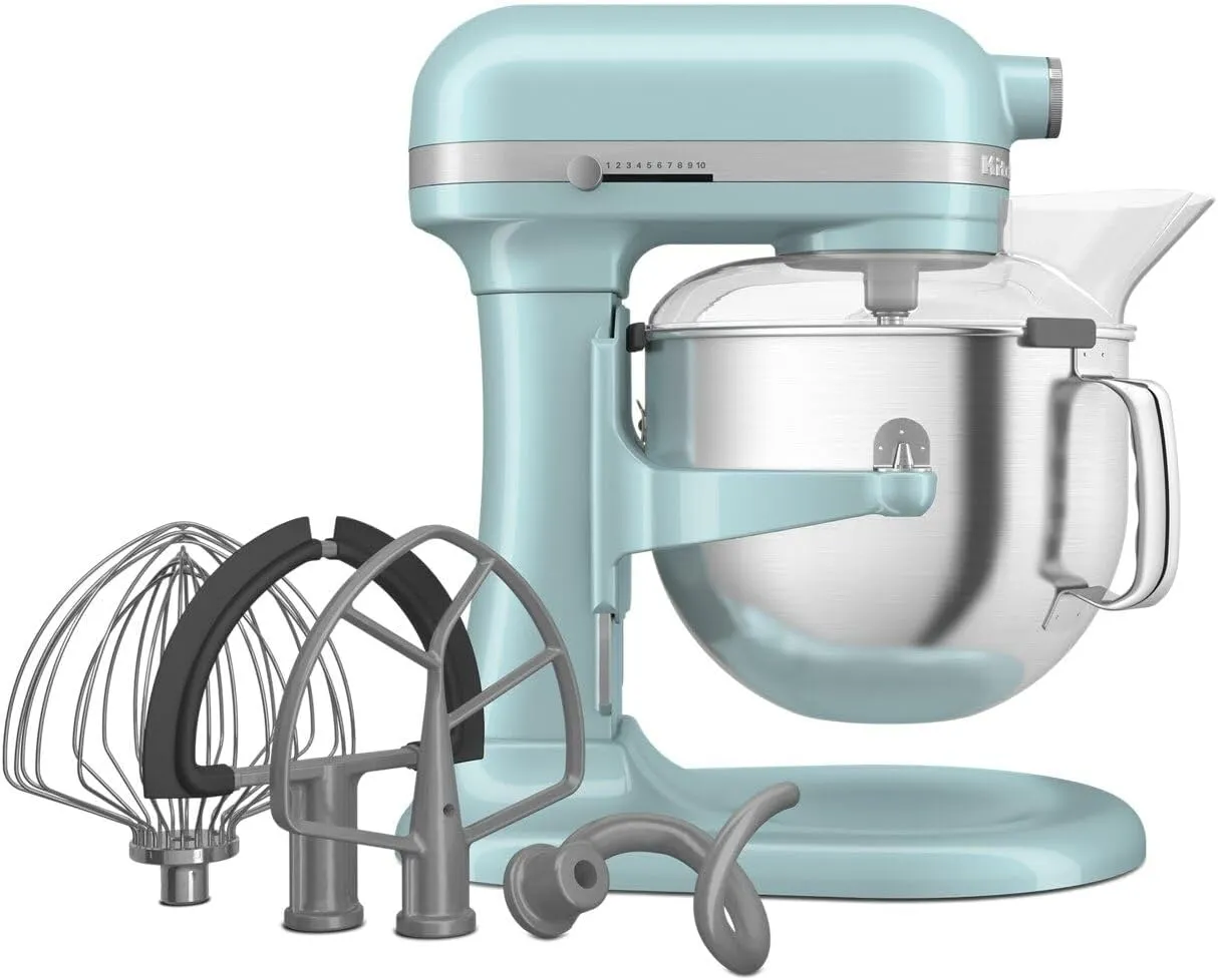 KitchenAid® 7 Quart Bowl-Lift Stand Mixer, Mineral Water Blue