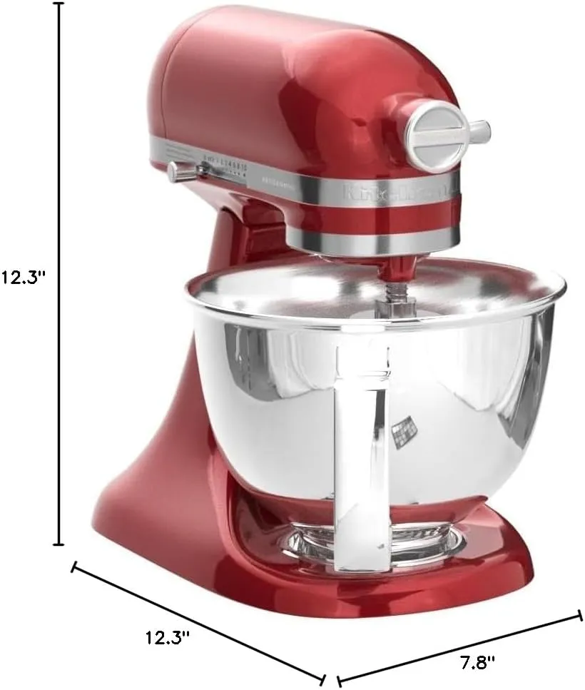 KitchenAid Artisan Mini 3.5 Quart Tilt-Head Stand Mixer - KSM3316X - Empire Red