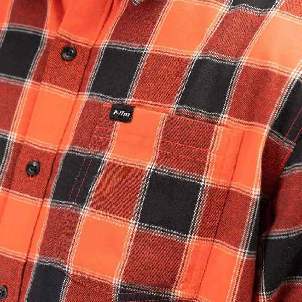 KLIM Men's Cottonwood Midweight Flannel Shirt