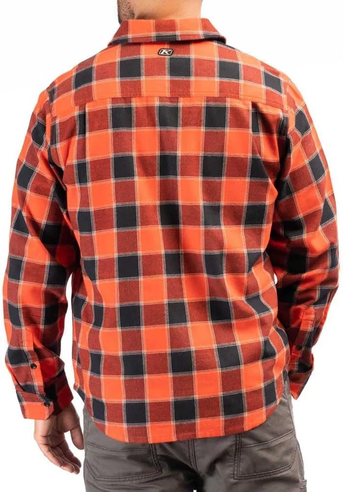KLIM Men's Cottonwood Midweight Flannel Shirt