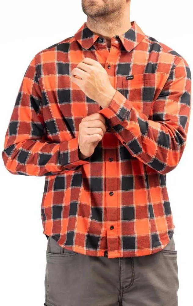 KLIM Men's Cottonwood Midweight Flannel Shirt