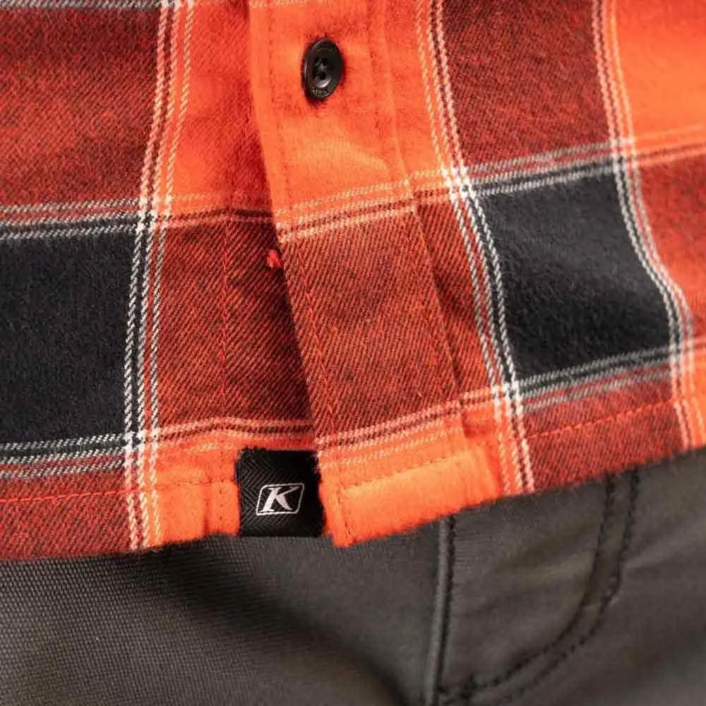 KLIM Men's Cottonwood Midweight Flannel Shirt