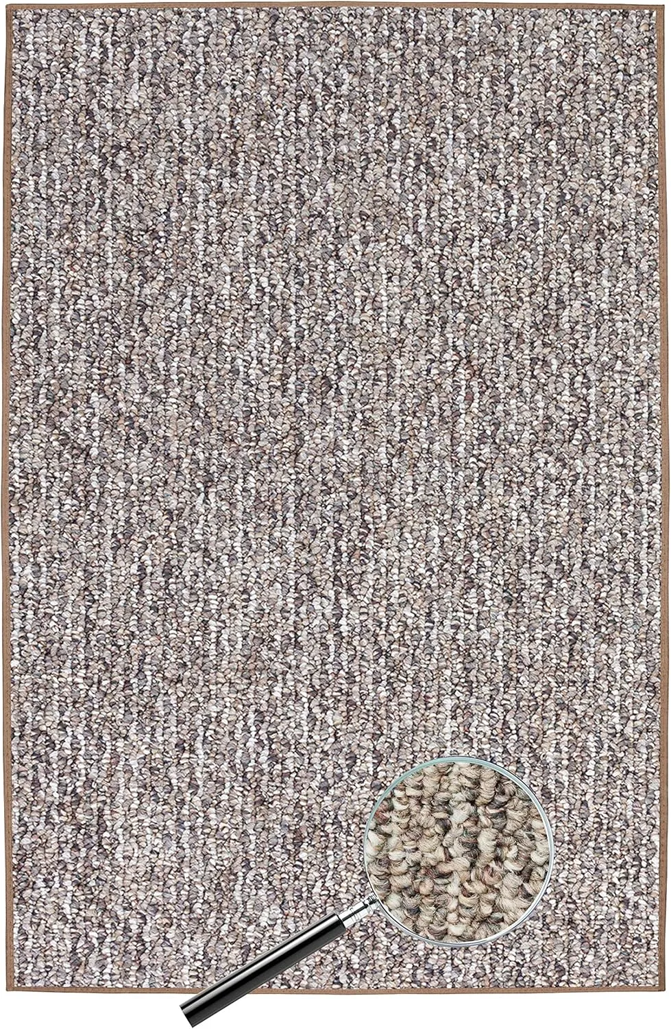 KOECKRITZ Runner 2.5'X9' - Bravado Economical Solutions Starlight Collection | 20.5 Oz. Scroll Loop Carpet Custom Area Rugs, Mats & Runners, Durable Tight Weave