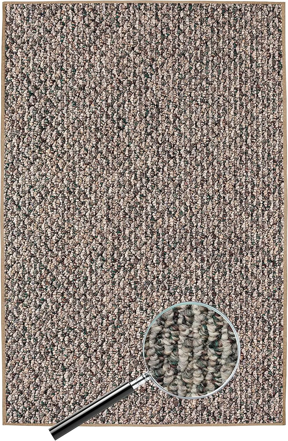 KOECKRITZ Runner 2.5'X9' - Countryside Economical Solutions Starlight Collection | 20.5 Oz. Scroll Loop Carpet Custom Area Rugs, Mats & Runners, Durable Tight Weave
