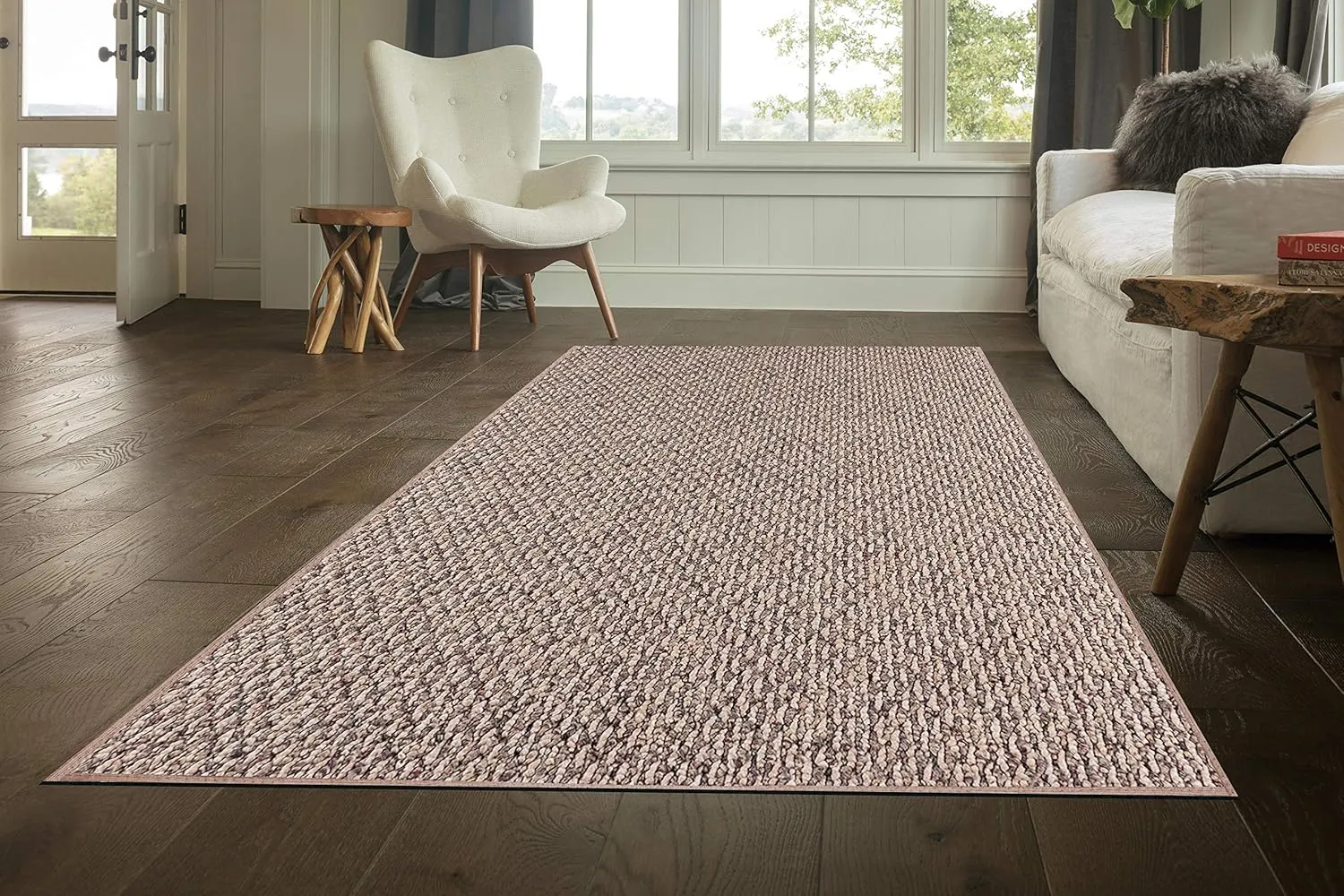KOECKRITZ Runner 2.5'X9' - Potpourri Economical Solutions Starlight Collection | 20.5 Oz. Scroll Loop Carpet Custom Area Rugs, Mats & Runners, Durable Tight Weave