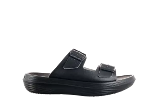 kybun Men's Uri Black Leather Sandal