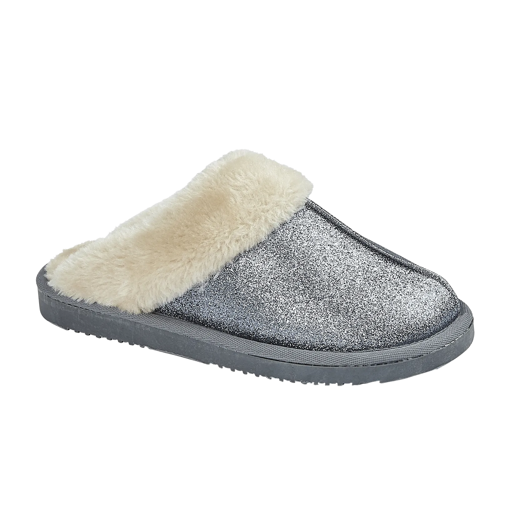 Ladies Sparkle Blue Mule