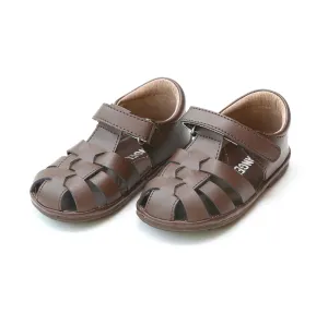 L'Amour Shoes Mack Leather Fisherman Sandal (Baby)