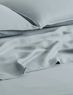 LINEN FLAT SHEET | CLOUD