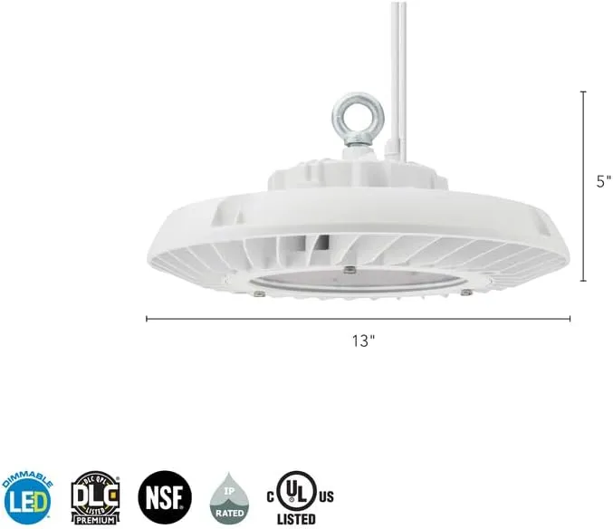 Lithonia Lighting JEBL 12L 50K 80CRI WH LED Switchable Lumen Flat Panel Ceiling Fixture Lights, 5000k, 136 watts, 12,000, Daylight