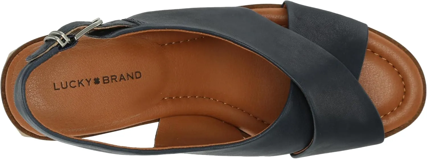 Lucky Brand Women's Rhidlee High Heel Sandal Heeled