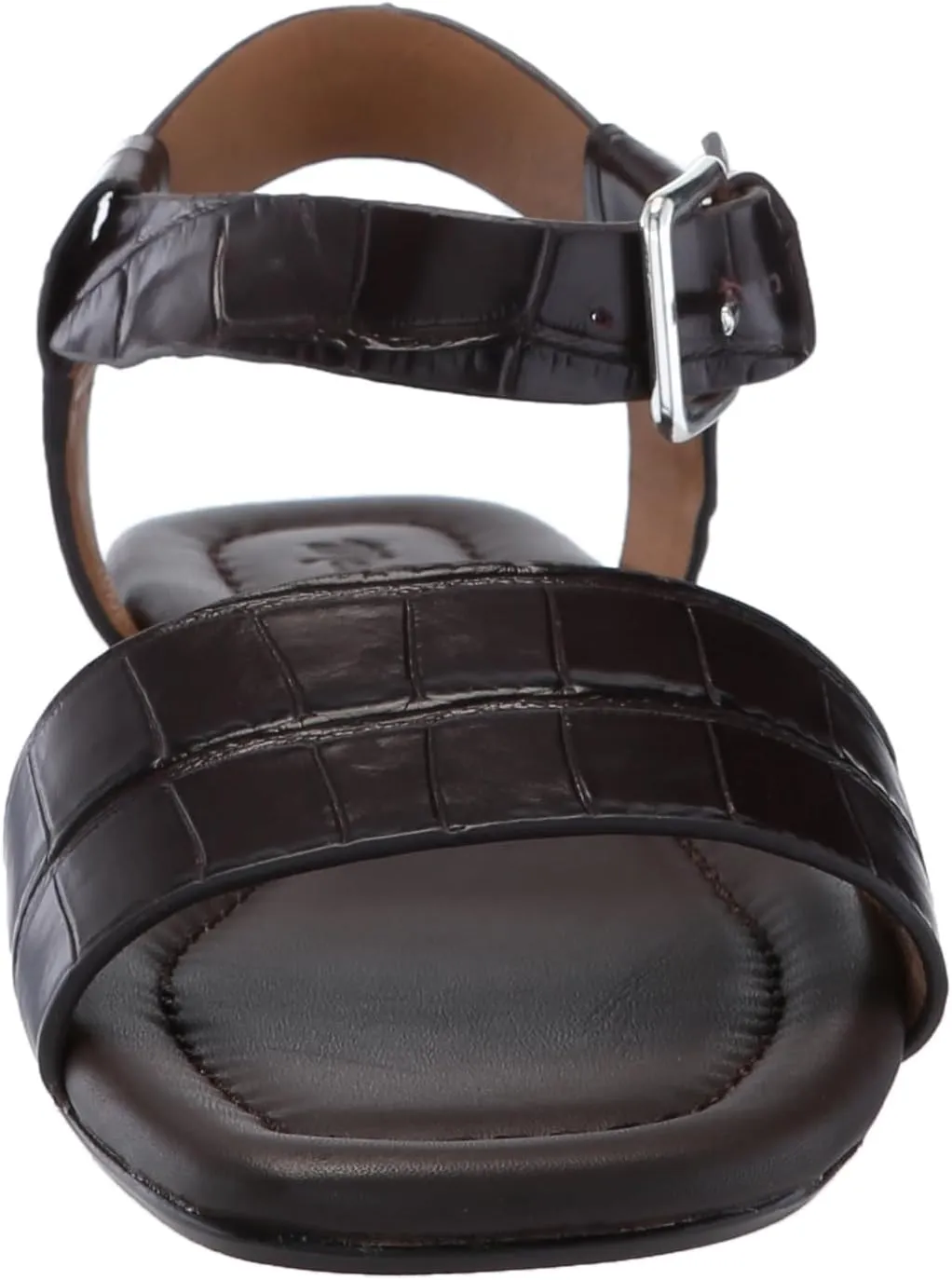 Madewell Women's Alicante Ankle Strap Sandal-Croc