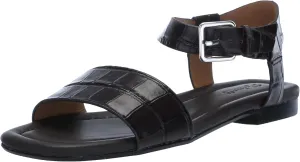 Madewell Women's Alicante Ankle Strap Sandal-Croc
