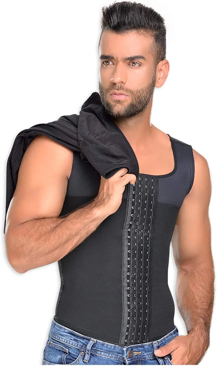 M&D 0060 Body Shaper Compression Shirt for Men | Faja Camisilla de Hombres