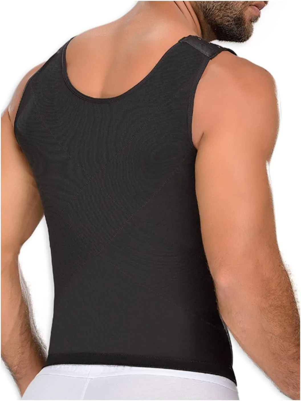 M&D 0060 Body Shaper Compression Shirt for Men | Faja Camisilla de Hombres