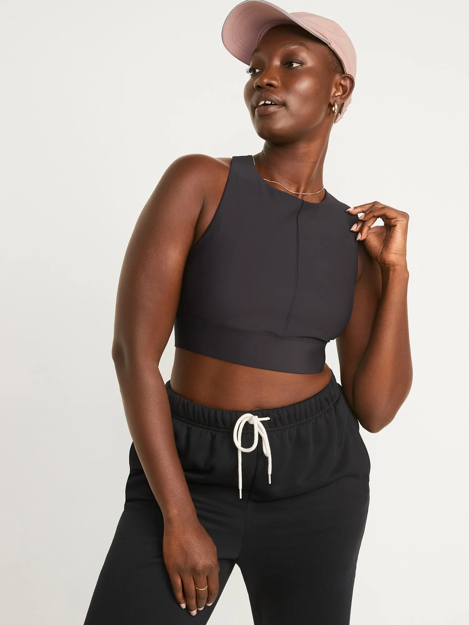 Medium Support Powersoft Cutout Sports Bra for Women XS-XXL