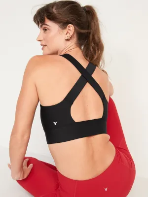 Medium Support Powersoft Cutout Sports Bra for Women XS-XXL